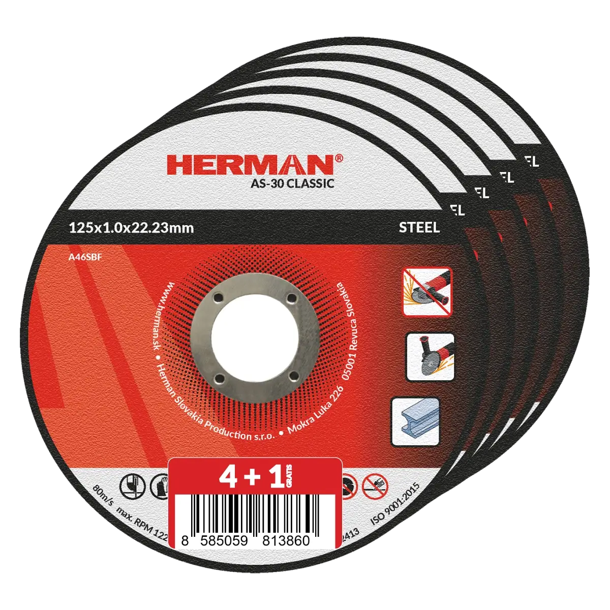 Spojovací a kotvící materiál, kotouče