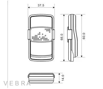 T64B, čtyřkanálový dálkový ovladač