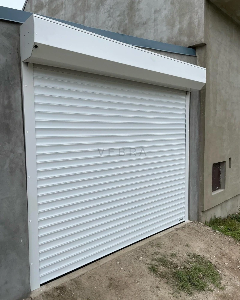 Rolovací garážová vrata RH 77 - 9010_Bílá,  š 2750 x v 2500 mm