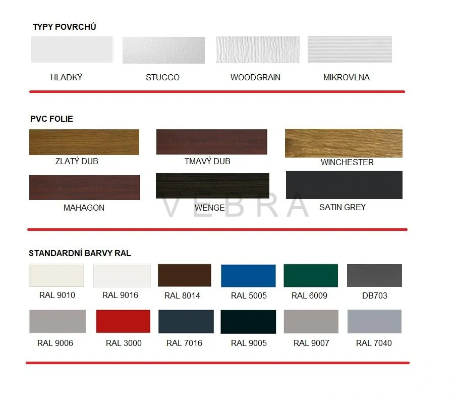 Sekční garážová vrata - Antracit 7016