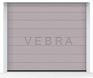 Garážová sekční vrata Hörmann RenoMatic - Světlý hliník 9006