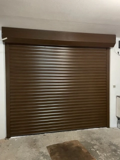 Rolovací garážová vrata PA52 - 8014_Hnědá, š 2500 x v 2150 mm